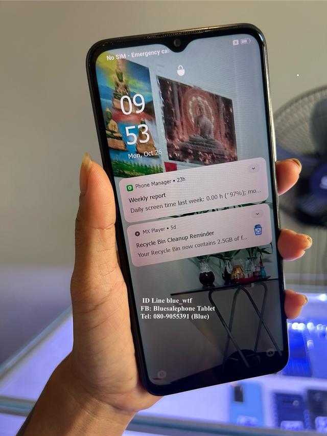 OPPO A17 จอ6.56นิ้ว Rom64Ram4 ขยายแรมได้ Android12โหลดได้ทุกแอพ ใช้งานปกติ ได้ทุกซิม สภาพสวย รูปที่ 5