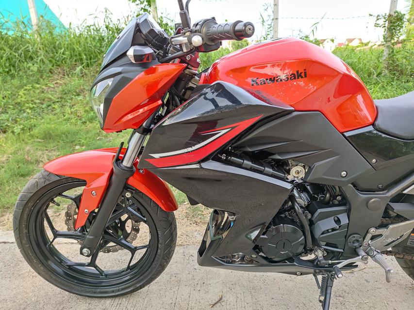 รูป  เก็บเงินปลายทาง Kawasaki Z250 รุ่น 2  สูบ ใช้งานเพียง 8 พันกว่า km. 3
