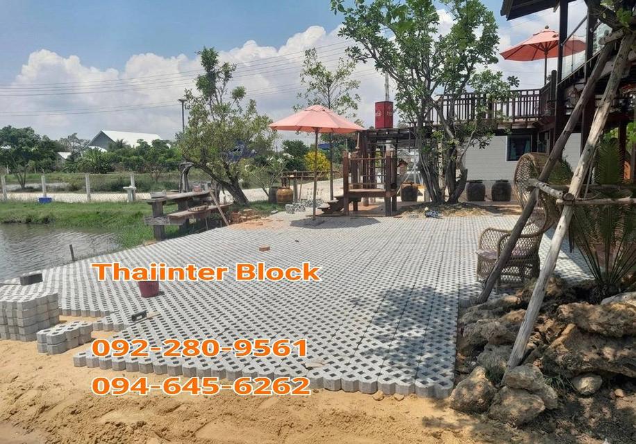 บล็อกตัวหนอน แผ่นทางเท้า บล็อกแปดเหลี่ยม บล็อกปูหญ้า บล็อกหกเหลี่ยม https://www.thaiinterblock.com/ 3
