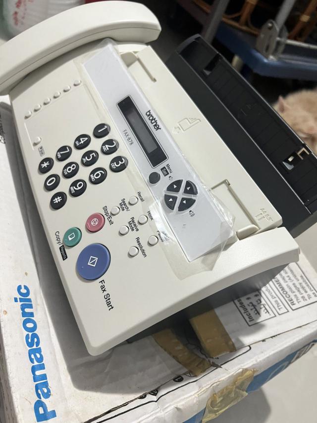 เครื่อง Fax Panasonic KX-FP206 มือสอง 4