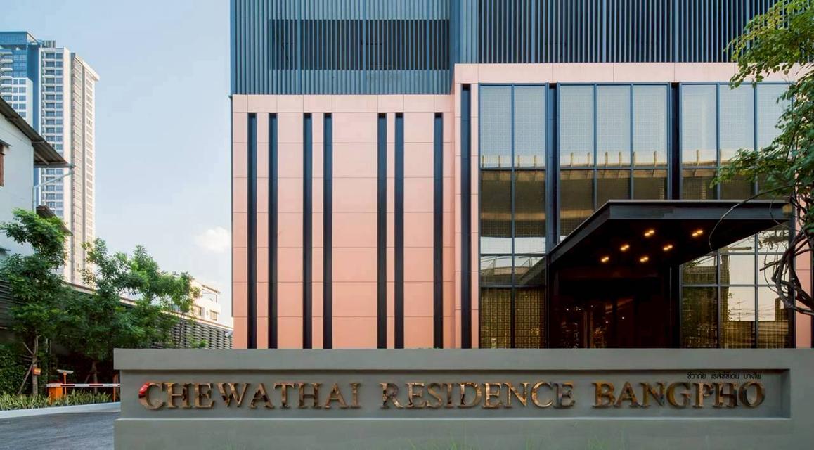 ขายด่วน ต่ำกว่าทุน! คอนโดชีวาทัย เรสซิเดนซ์ บางโพ ติดรถไฟฟ้า ห้องมุมขนาด 35 ตร.ม. 3