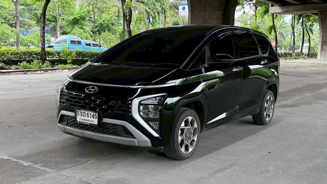 Hyundai Stargazer 1.5 Smart AT ปี 2024 รถสวยมือเดียว ผลิต 23 จด 24 ฟรีดาวน์ พร้อมใช้งาน
