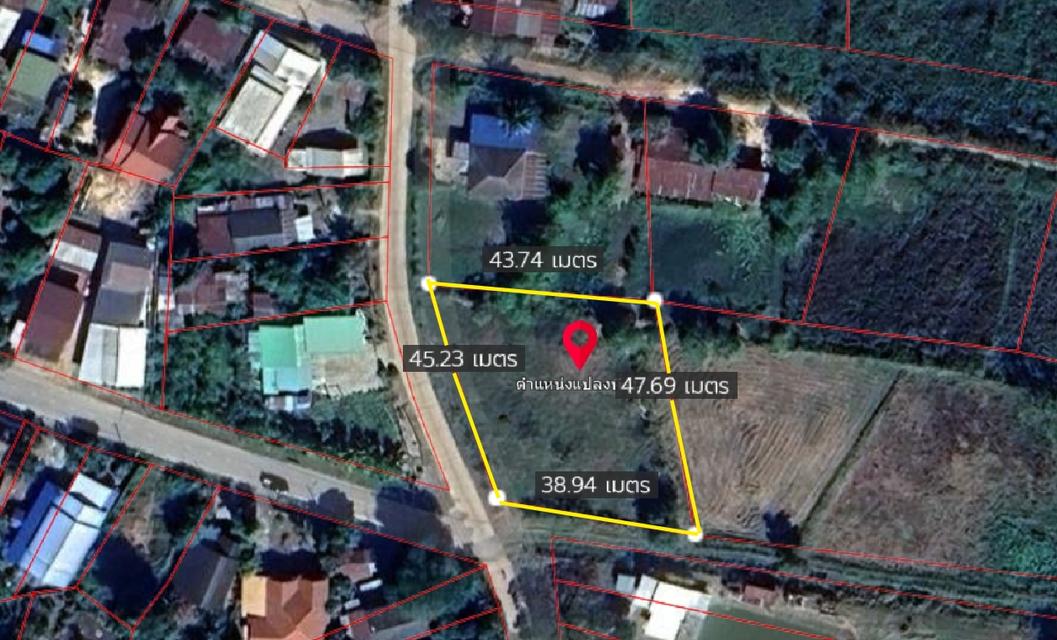 ที่ดินเสลภูมิจังหวัดร้อยเอ็ด หน้ากว้างติดถนน 1 ไร่ 2 งาน ราคาคุยกันก่อนได้ 1