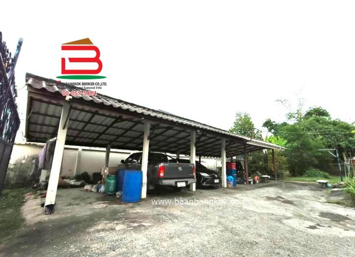 ที่ดินพร้อมสิ่งปลูกสร้าง หนองระแหง 5/1 (ใกล้ทางด่วนจตุโชติ) เนื้อที่ 400 ตรว. แขวงสามวาฝั่งตะวันตก เขตคลองสามวา 11