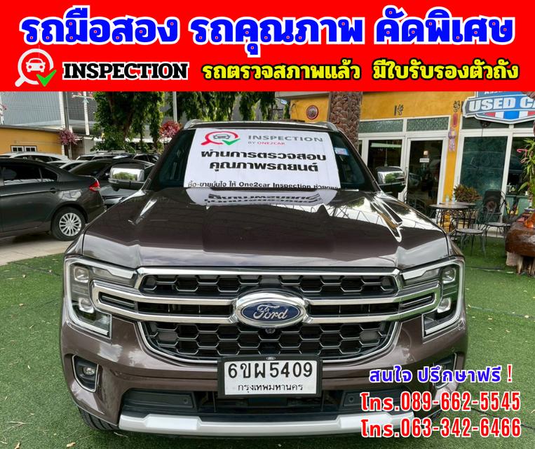 🔴ปี2025 Ford EVEREST 2.0 Titanium+ 4WD SUV 🔴วิ่งน้อย 28,xxx กม รุ่นท็อปสุด