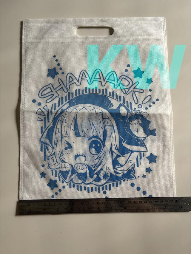 ถุงผ้าสปันบอนด์ (Spunbond Bag) ลาย Gawr Gura - Hololive 3