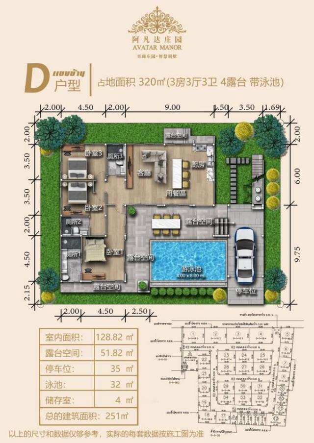 P-5 ขายบ้านเดี่ยวสุดหรูในโครงการ Avatar Manor พื้นที่ อ.หัวหิน ราคาเริ่มต้นที่ 6.99 ล้านบาท 12