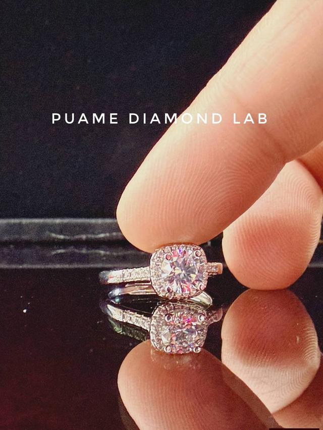 แหวนเพชรแท้ เพชรคัดสรรอย่างพิถีพิถัน ดีไซน์โดดเด่น งานผีมือละเอียดประณีตพร้อมใบรับประกันสินค้าที่ปุอามี่ Diamond Lap Rama2(095-8894732)