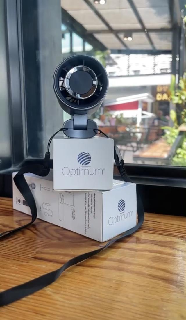 พัดลมพกพาที่มีพาวเวอร์แบงค์ในตัว