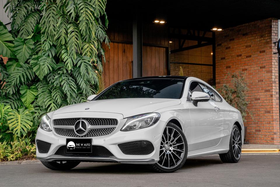 Mercedes-Benz C250 Coupe AMG Dynamic ปี 2016 📌𝐁𝐞𝐧𝐳 𝐂𝟮𝟱𝟬 𝐂𝐨𝐮𝐩𝐞 เข้าใหม่! รุ่นตามหา ราคาดี 1.4 MB.💵