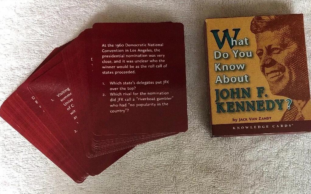 ชุดบัตรความรู้ : คุณรู้อะไรเกี่ยวกับ จอห์น เอฟ. เคนเนดี บ้าง? A Quiz Deck of What Do You Know About John F. Kennedy? รูปที่ 2