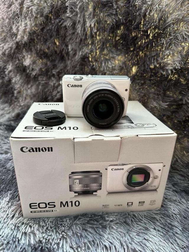 กล้อง Canon EOS M10 สีขาว