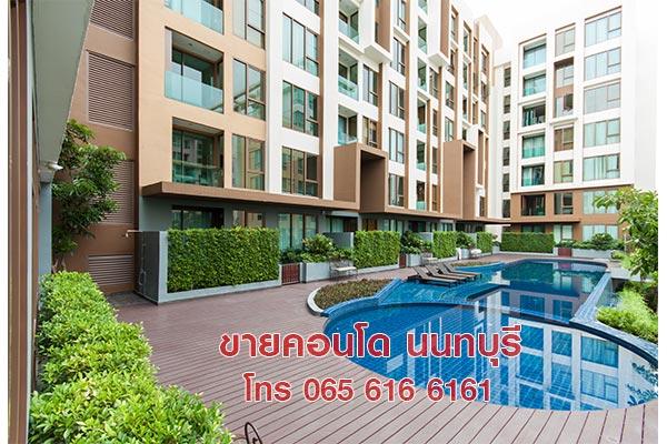 ขายคอนโด Penthouse (เพนท์เฮาส์) 115 ตรม 2 ห้องนอน สนามบินน้ำ นนทบุรี ใกล้ MRT 7
