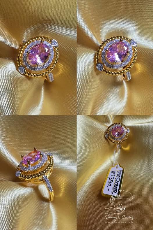 แหวนแฟชั่น เพชรแฟนซี CZ สวยน่ารักกกมาก แบบ บริดเจอตัน ราคา ฿1,390.- บาท รวมส่ง Bridgerton syle