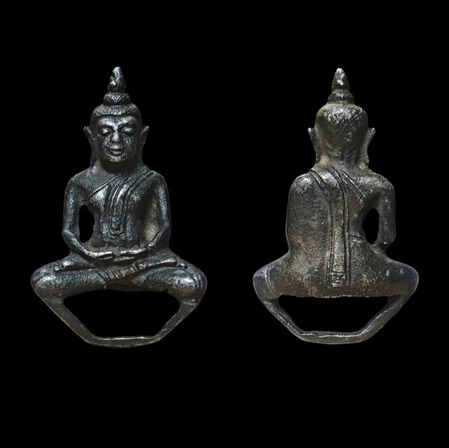 พระยอดธงอยุธยา เนื้อเงิน รูปที่ 2