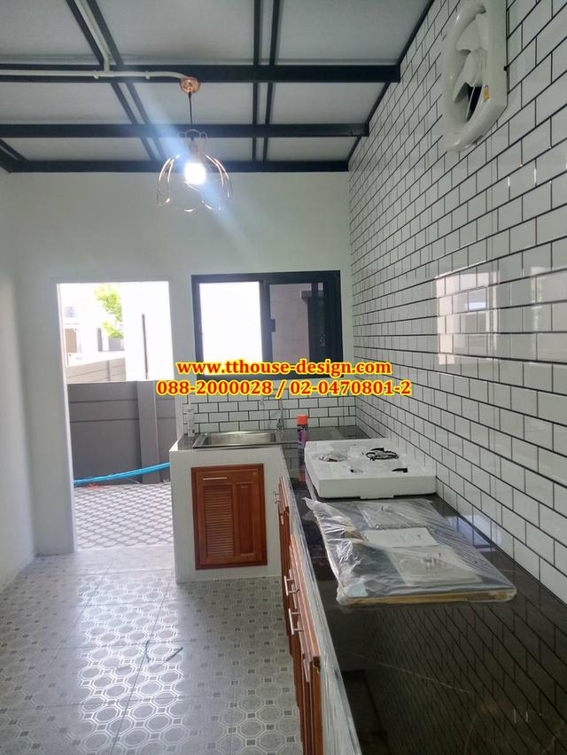 รับเหมา ต่อเติม โครงหลังคา กันสาด ห้องครัว เทพื้นปูกระเบื้อง Line dddesign23 รูปที่ 12