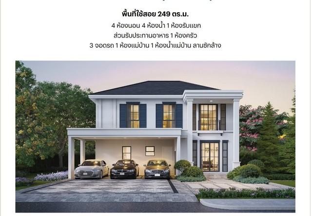 บ้านเดี่ยวหลังใหญ่โครงการใหม่ เศรษฐสิริดอนเมือง byแสนสิริ ดอนเมือง กรุงเทพมหานคร 1