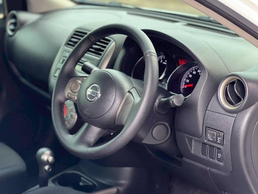 Nissan Almera 1.2VL AT ปี2012 สีขาว🔥🔥ราคา 129,000 บาท🔥🔥- ไมล์ 17x,xxx Km. รูปที่ 10