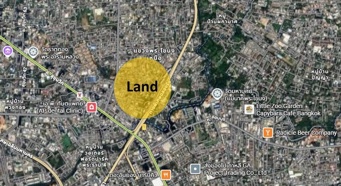 ขายที่ดิน ปรีดีพนมยงค์ 14 ใกล้ BTS พระโขนง ใกล้โรงเรียนนานาชาติเซนต์แอนดรูว์ส 4