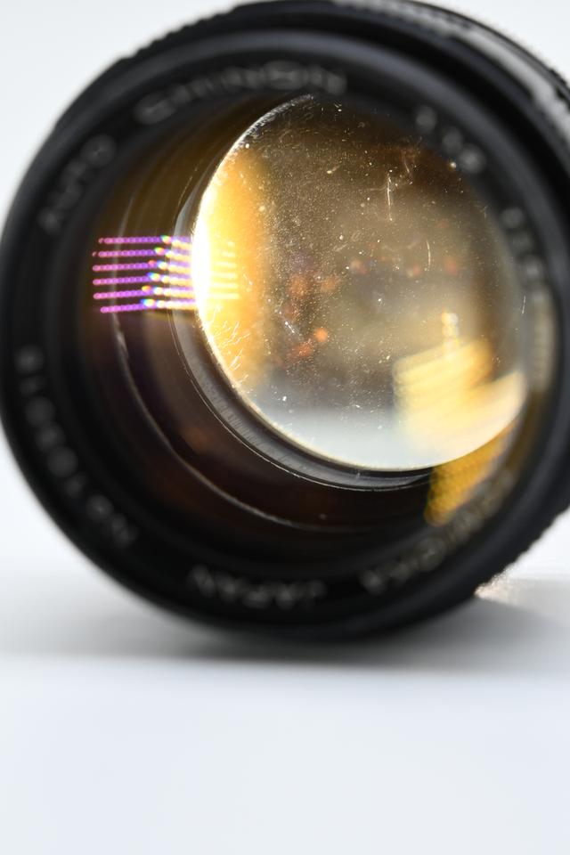 เลนส์มือหมุน Tomioka japan auto chinon 55mm f1.2.M42(rare) 15