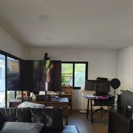 ขายบ้านสร้างใหม่- รามอินทรา19 หนึ่งชั้น 3น3น /โซนออฟฟิศ 117ตรว จอดรถได้6 คัน ขาย 6.99 ลบ รามอินทรา19/21/23 สามารถเข้าออกได้หลายซอย 14