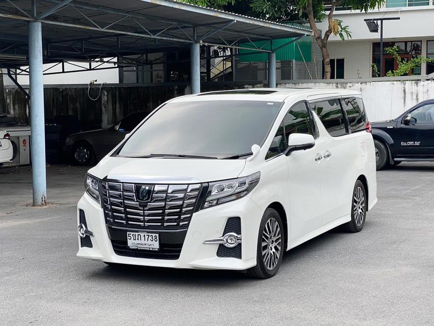 Toyota Alphard 2.5 SC Package ปี 2015 เลขไมล์ 85,xxx km