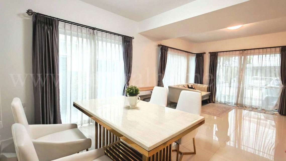 บ้านแฝด วิลลาจจิโอ เพชรเกษม - สาย 4 เฟอร์นิเจอร์ครบ พร้อมอยู่ 7