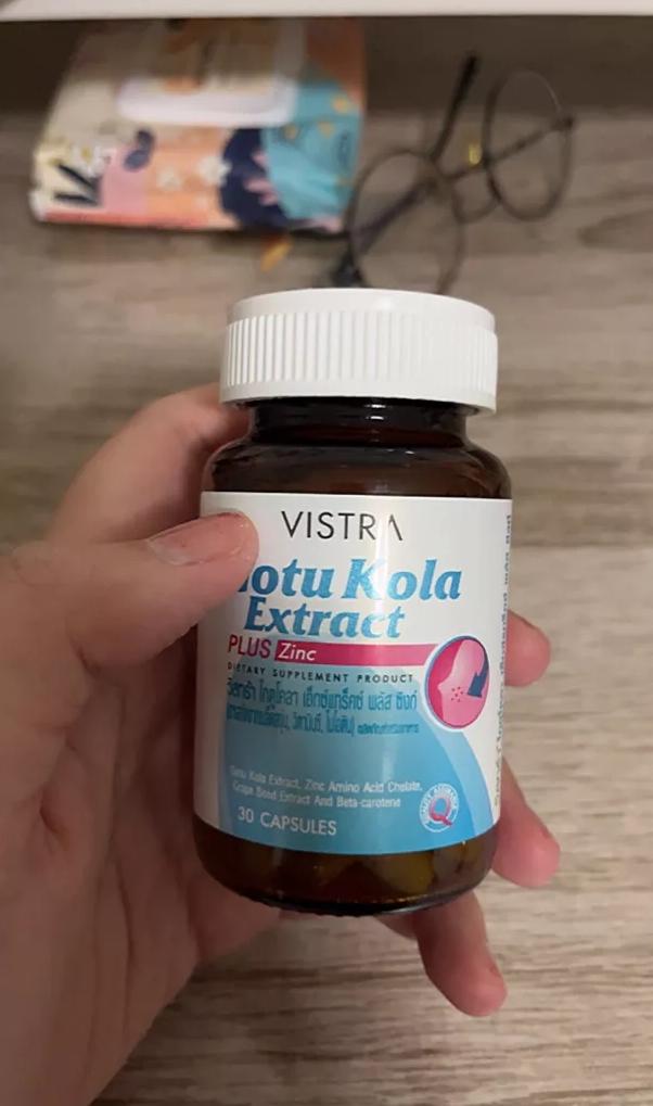 Vistra Gotu Kola Extract Plus Zinc 3