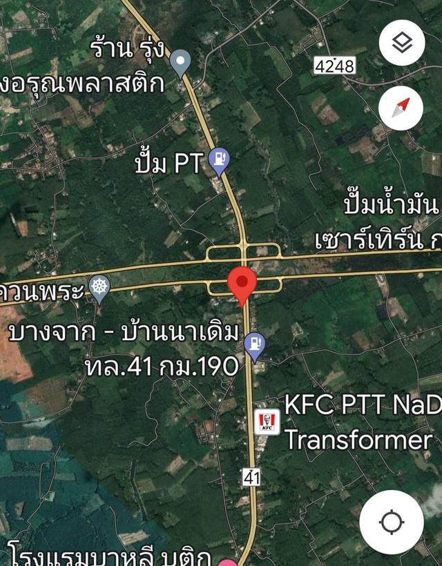 ขายที่ดินติดถนนเอเชีย41 ในสุราษฎร์ธานี 11