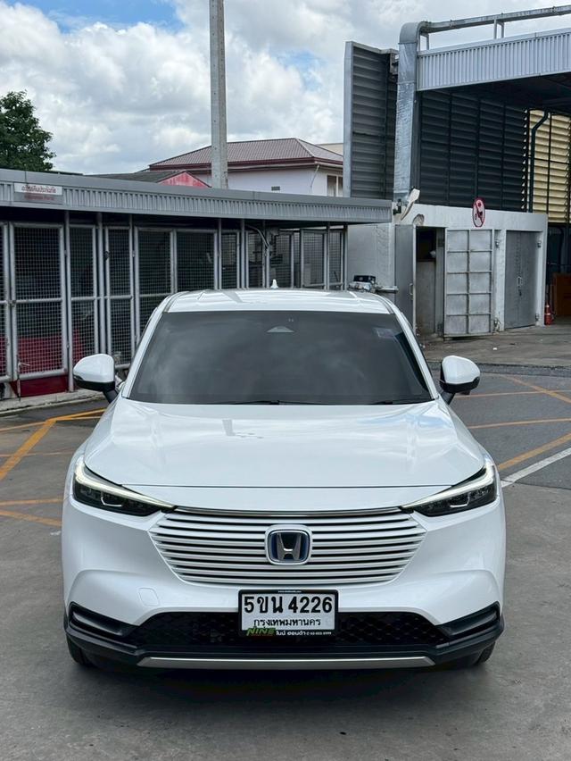 HONDA HRV 1.5EL e-HEV 2024 สีขาว ประหยัดน้ำมัน ไมล์น้อย มือเดียว