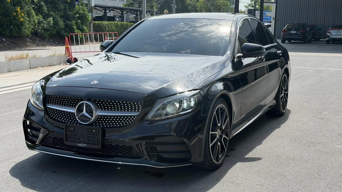 รหัสรถ KPV53 BENZ C220d AMG 2019 รูปที่ 3
