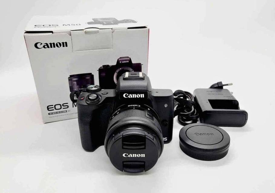 Canon Eos M50 พร้อมเลนส์
