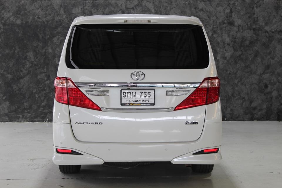 รหัสรถ JRS755 Toyota Alphard 20 เบนซินล้วน 2013 9
