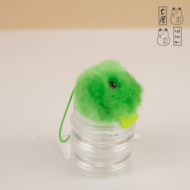 พวงกุญแจ ตุ๊กตา ต้าวฟู้。สาหร่ายมาริโมะ・ก้อนฟู・นำโชค  🟢 Tiny Keychain 3 cm ✅ No Brand・Charm Version  Marimo Moss Ball Lucky Mascot Plush Series ❄️✨ รูปที่ 5