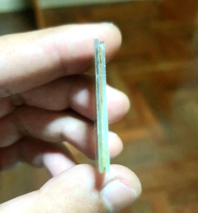 รูปถ่ายซีเปียกระดาษหนังไก่ หลวงปู่ทิม หลังยันต์ปั้มหมึก ปี2517 4