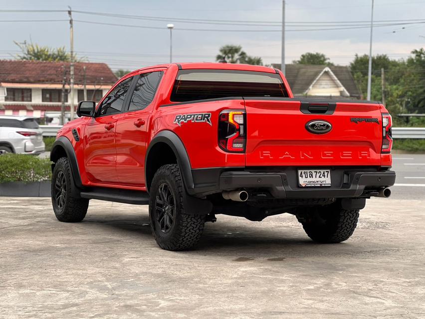 FORD RANGER, 3.0 RAPTOR ECOBOOST 4WD ปี 2022 โฉม DOUBLE CAB สีส้ม สวยจัดๆ เกียร์ออโต้ 10 สปีด รูปย่อยที่ 4