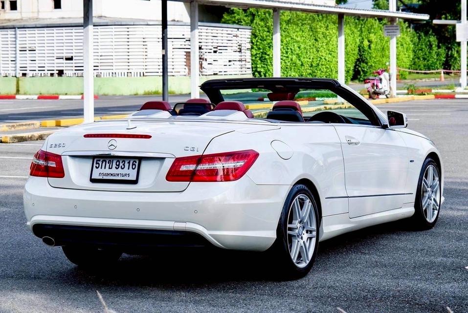 รหัสรถ PR9316 Benz E250 CGI Cabriolet AMG Package ปี 2011 Top Fulloption