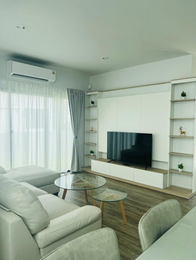ให้เช่าบ้านเดี่ยวใหม่เอี่ยม พร้อมเฟอร์นิเจอร์ โครงการ สราญสิริ บางนา 5