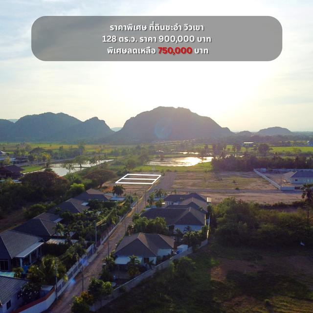 ขายที่ดินชะอำ 128 ตร.ว. ราคา 750,000 บาท โฉนด นส.4 พร้อมโอน เจ้าของขายเอง รูปที่ 1
