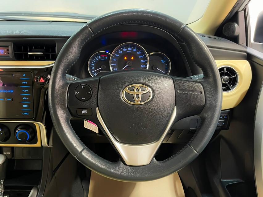 TOYOTA COROLLA ALTIS 1.6 G ปี 2019  สีบรอนซ์ เกียร์ AT  ไมล์ 165,XXX 15