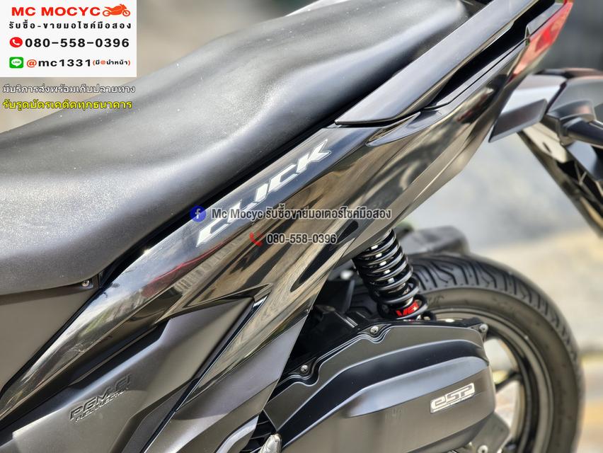 Click 125i 2021 วิ่ง10000โล รถบ้านแท้มือเดียว เครื่องท่อเดิมพร้อมใช้งาน กุญแจบุคเซอวิสครบ No1265 13