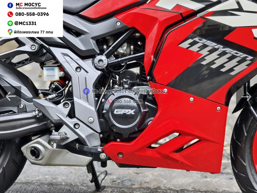 Gpx GR 150 หัวฉีด 2021 ไมล์2000โลแท้ รถบ้านมือเดียวใหม่มาก No1535 รูปที่ 12