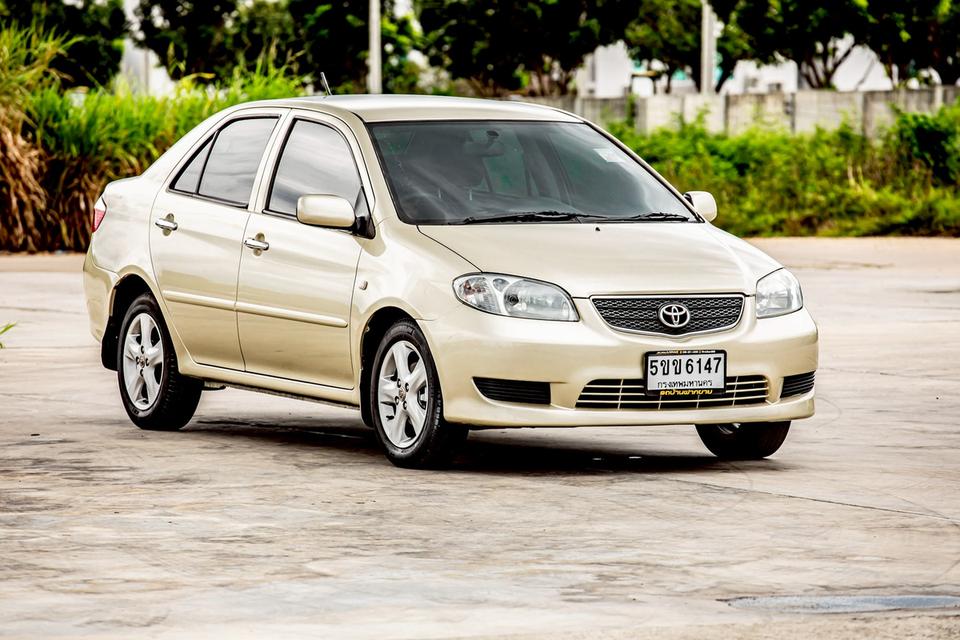 Toyota Vios 1.5S ปี 2005 เกียร์ออโต้ รุ่นท๊อปสุด สีน้ำตาล  3