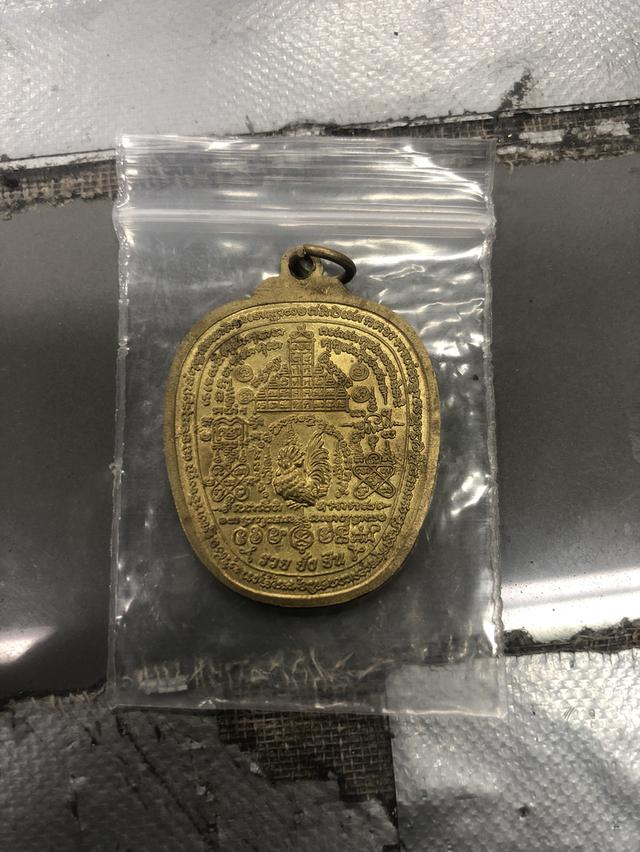 เหรียญหลวงพ่อรวย วัดตะโก รุ่น รวยยั่งยืน เนื้อทองทิพย์์ ปี 2554