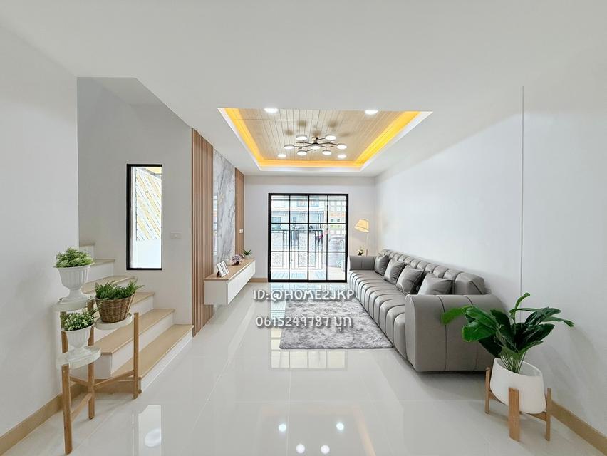 หมู่บ้านบ้านพฤกษา เลียบวารี-มีนบุรี (PK118) คู้ขวา บ้านสวย รีโนเวทใหม่ ทำเลเลียบวารี หนองจอก 4