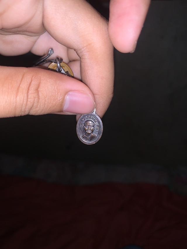 เหรียญเม็ดแตงหลวงพ่อทวด วัดช้างให้ ปี 2508 บล็อควงเดือนค่ะ 2