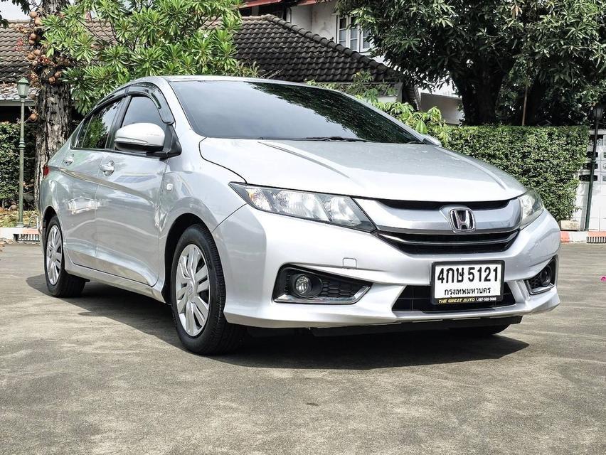 HONDA CITY 1.5 S i-VTEC ปี 2016 เกียร์ AUTO สีเทา รถสวยพร้อมใช้งาน เครื่องยนต์ เบนซิน + LPG ไมล์แท้เพียง 199,659 km. 3