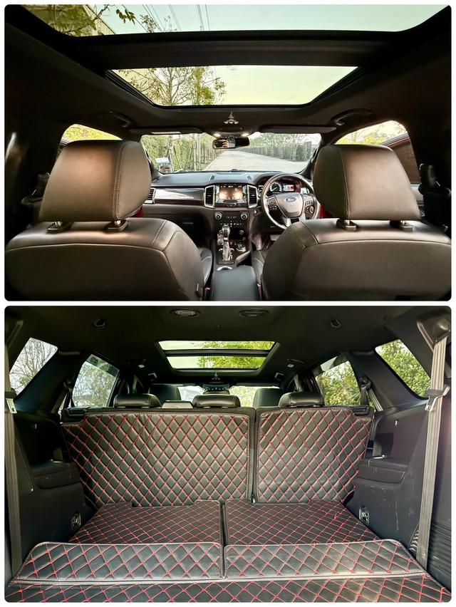 รหัสรถ AP1490 Ford Everest 2.0 Bi-Turbo 4WD Titanium Plus สีแดง ปี 2019 รูปที่ 9