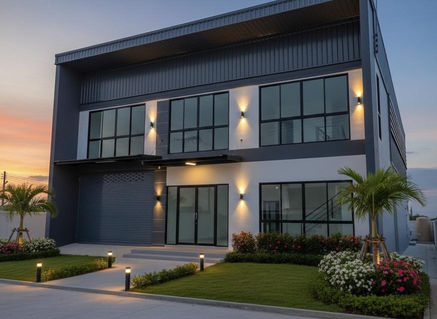 ที่ดินเปล่าถมแล้ว พร้อมสร้างโกดังมีบริการก่อสร้าง 3