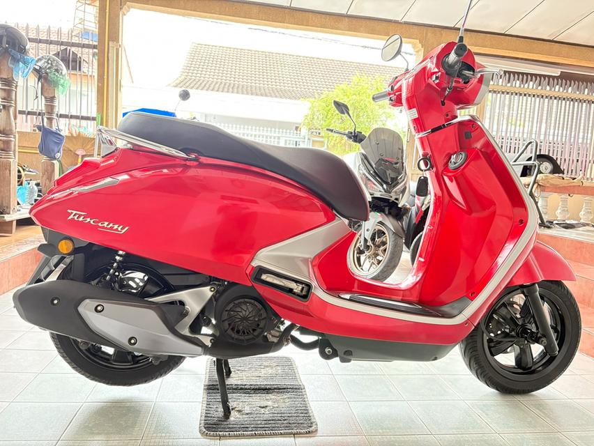 Tuscany150 Keyless สมุดคู่มือครบ ผ่อนได้ ไม่ต้องค้ำ รถมือเดียว สภาพซื้อจอด เครื่องดี ศูนย์ดี ชุดสีไร้รอย วิ่ง5000 กลางปี67 6